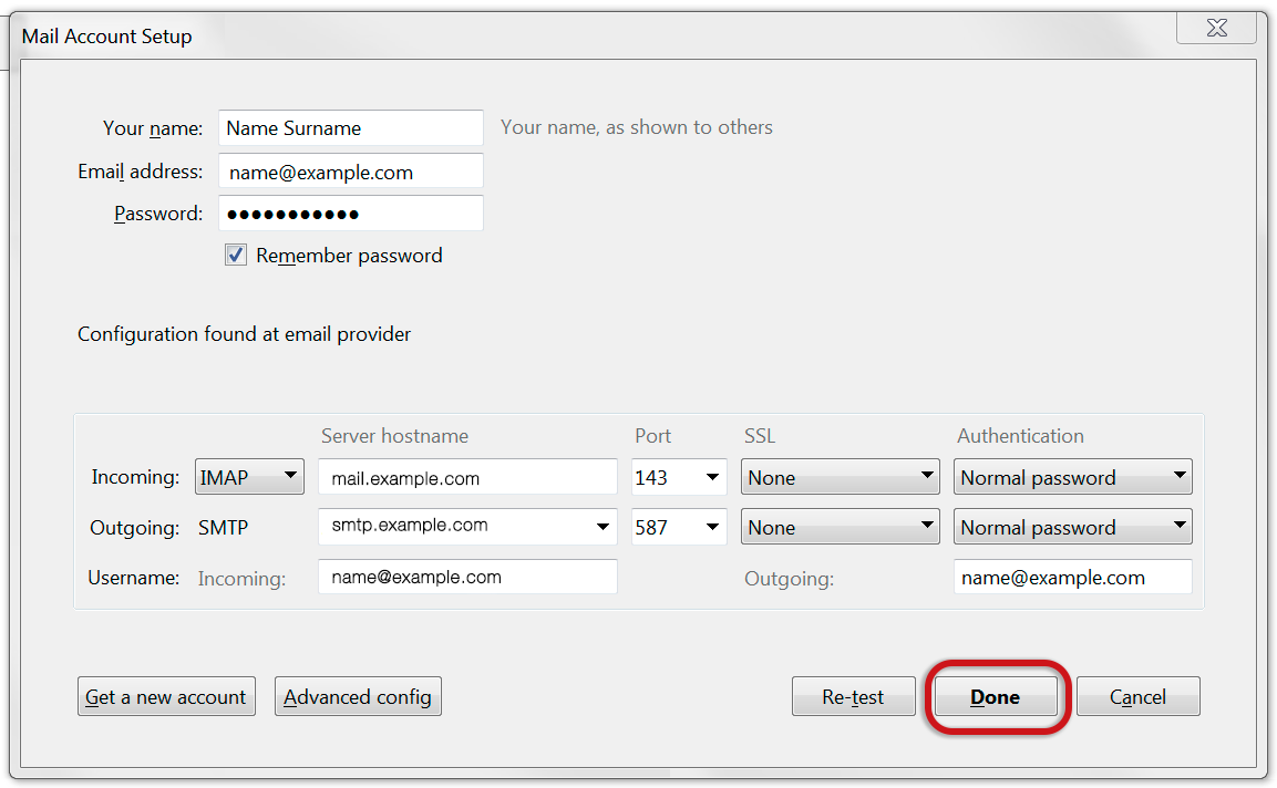 thunderbird-manual-config